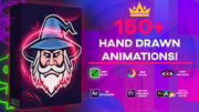 ULTIMATE 150+ ANIMATION WIZARD MEGA PACK !