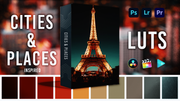 12 CITY & PLACES INSPIRED COLOR LUTS FOR VIDEO / PHOTOS !